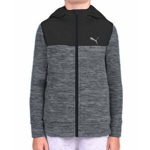 PUMA Boy's Full Zip Hooded Jacket